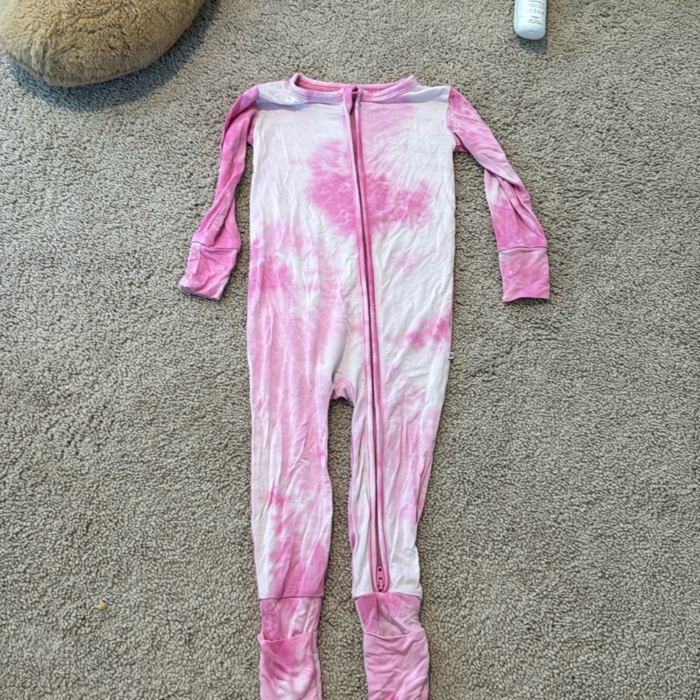 birdie bean onesie 12-18m bamboo pajamas